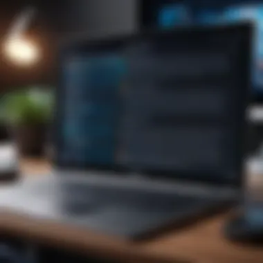 Exploring Messaging Applications on PC Modern PC setup displaying messaging applications