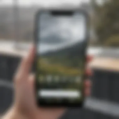 Seamless Access to Google Weather App Illustration of accessing Google Weather app on Android device