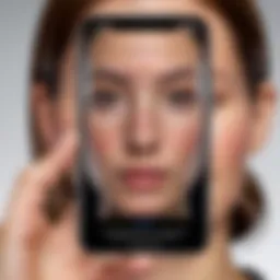 Unlocking iPhone with Face ID