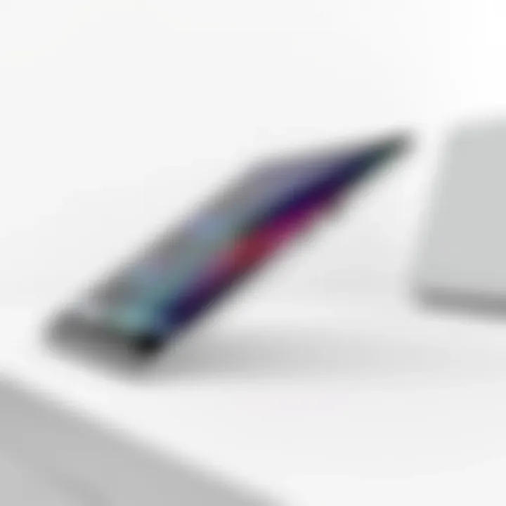 Side view of Acer Spin 13 showing its thin profile and ports