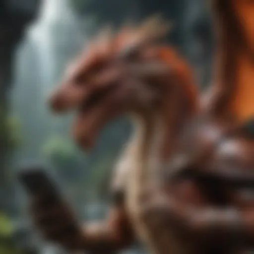 Adventurous Dragon in Dungeons and Dragons Mobile