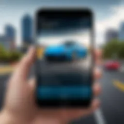 Conceptual representation of alternative insurance options for mobile devices