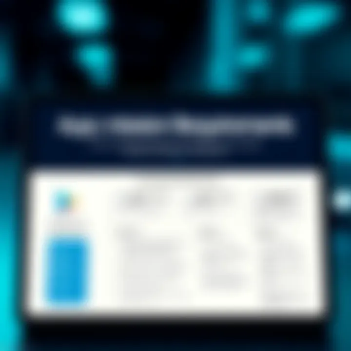 Infographic detailing app submission process and requirements