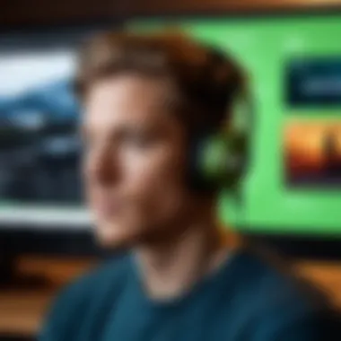 Artist Profile Access Artist profile icon linking to music upload section on Spotify