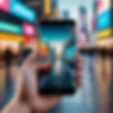 Mobile Device Market Trends Analysis Market trends illustration related to mobile devices