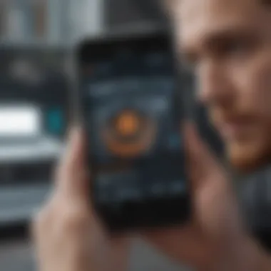 In-depth Analysis for Tech Enthusiasts Tech-savvy individual analyzing phone specifications