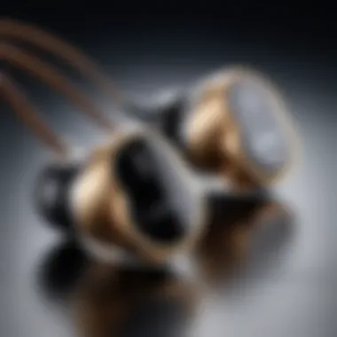 Luxurious Craftsmanship Earbuds Luxurious earbuds with premium craftsmanship
