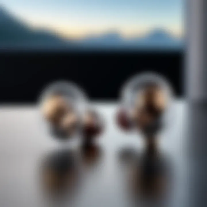 Sophisticated earbuds with cutting-edge design