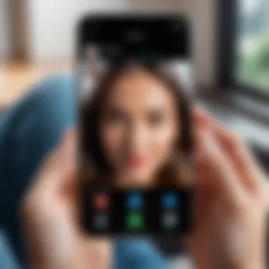 Captivating User Interfaces in Video Calling Apps User interface of a top video calling application