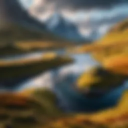 Captivating landscape photograph taken with a smartphone camera