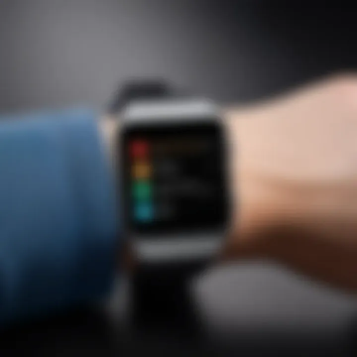 Smartwatch with various app integrations for Samsung Galaxy