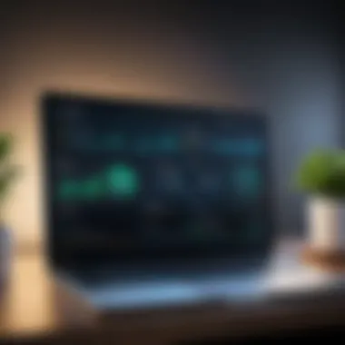 VPN Dashboard Features A sophisticated VPN dashboard showcasing features