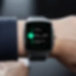 Smartwatch showcasing advanced features for Android users