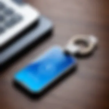 Bluetooth-Enabled iPhone Key Tag