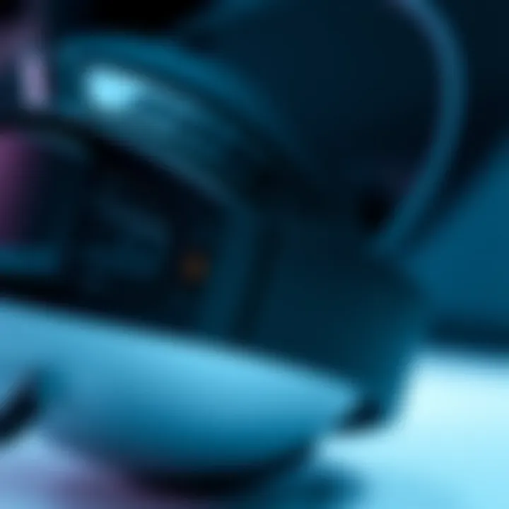 Innovative Controls on Bose Headphones Close-up of Bose headphone controls