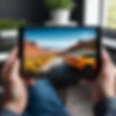 Exploring Screenshot Settings on Android Devices Settings for screenshot options on Android tablet