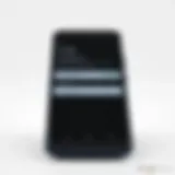 Accessing Google Account Settings Illustration of Google account settings on a smartphone