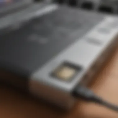 Efficient USB-B Port Design Compact USB-B Port