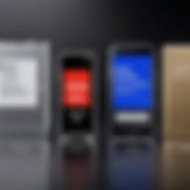 Comparative Analysis of Samsung Phones' Storage Options Side-by-side comparison of Samsung phones with and without SD card slots
