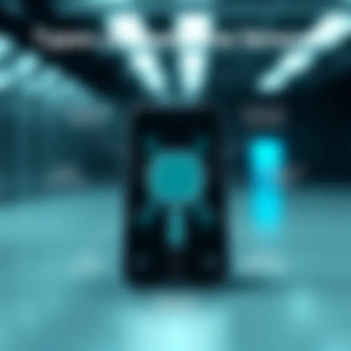 Diagram illustrating various smartphone sensors and their functions