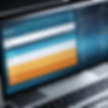 Dynamic Scheduling Interface Dynamic scheduling interface showcasing agenda management
