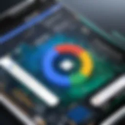 Illustration of data usage optimization