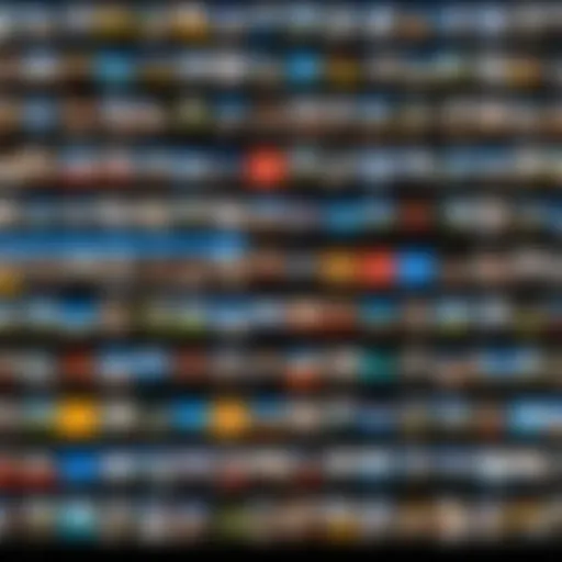 Organized Google Photos Interface