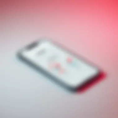 A conceptual illustration depicting budget considerations in smartphone purchasing.