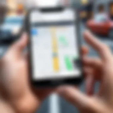 Understanding GPS Technology in Smartphone Tracking Diagram illustrating GPS technology used in smartphone tracking