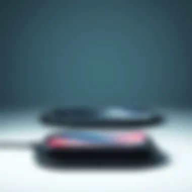 Modern charging pad design featuring sleek aesthetics