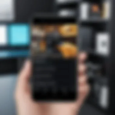 Settings menu for camera permissions on Android