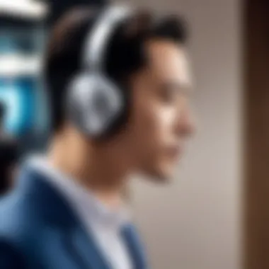 Seamless Integration of Huawei Headphones with Android User interacting with Huawei headphones in an Android environment