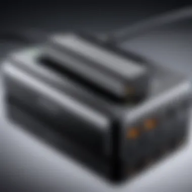 Versatile Charging Solutions High-capacity battery pack with multiple ports for charging