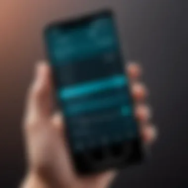 Ringtone Selection on Android Illustration of an Android device displaying ringtone options