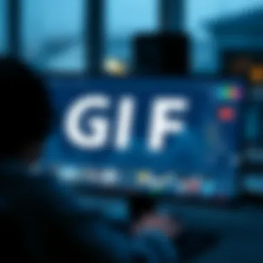 Integrating GIFs into social media platforms