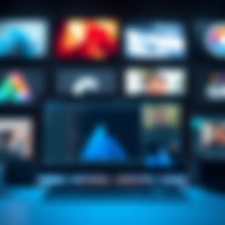 Various software options for creating GIFs