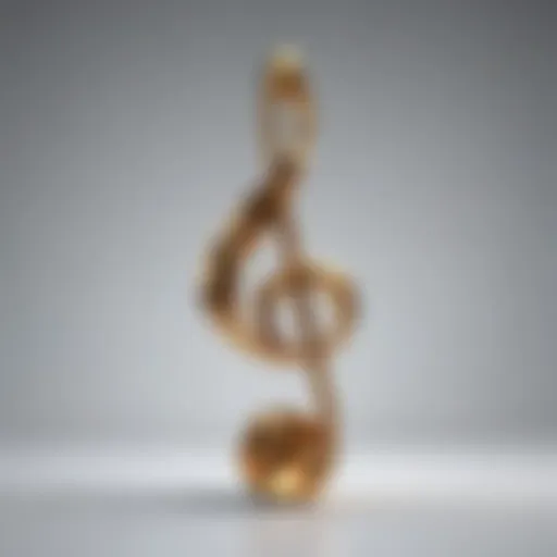 Creative Music Note Illustration