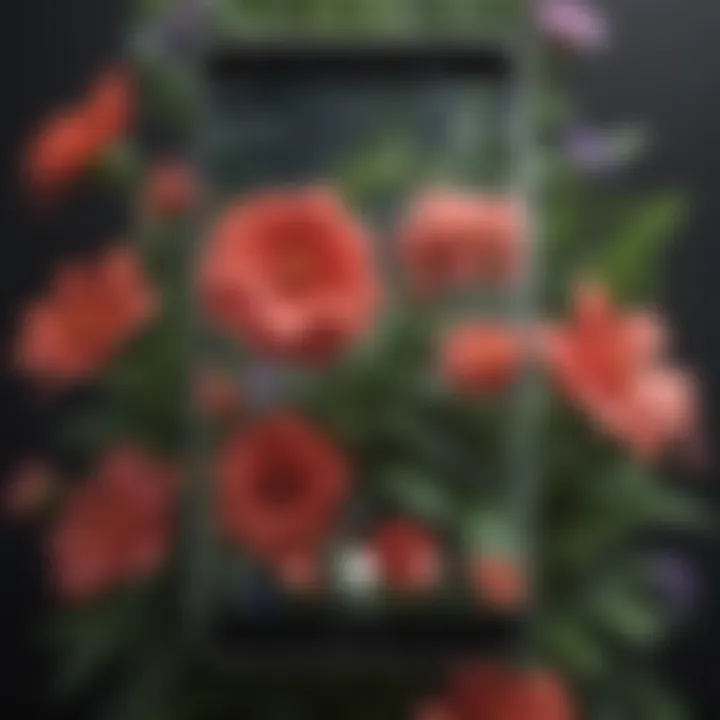 Custom Floral Wallpaper