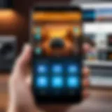 Selecting a custom sound for ringtone