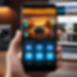 Selecting a custom sound for ringtone