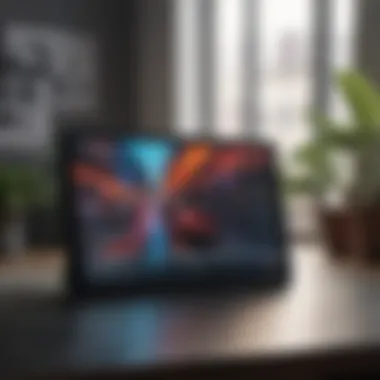 Vibrant Display for Immersive Experience Cutting-edge Android tablet with vibrant display