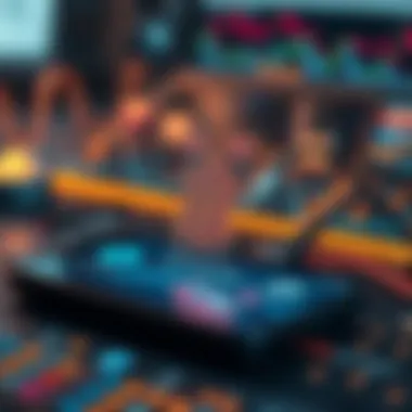 Conceptual visualization of data recovery techniques