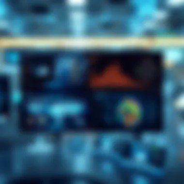 Diverse Applications of Image Recognition A collage showcasing various applications of image recognition across different sectors