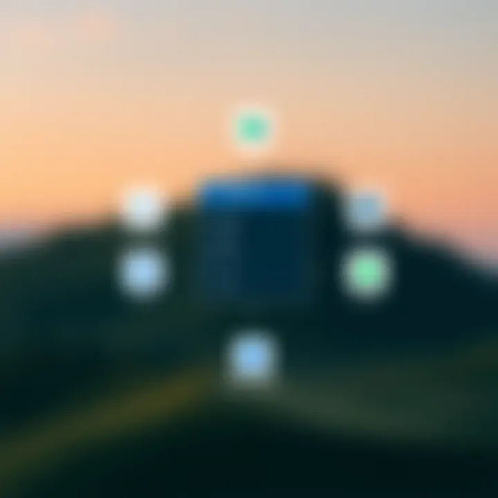 Diagram illustrating the concept of pre-installed applications on Android devices