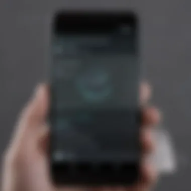 Detecting Spyware on Android Device Mobile phone showing suspicious activity
