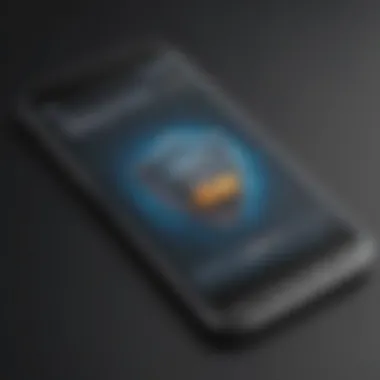 Enhancing Online Security with SafeSearch Illustration of digital security shield protecting a smartphone