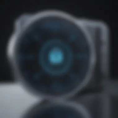 Cyber Defense Icon Digital security symbol