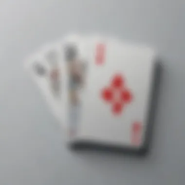Sleek Digital Solitaire Experience Modern digital version of solitaire on a sleek device