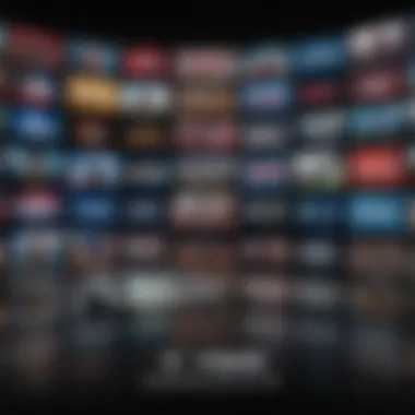 Dive into a World of Sports Entertainment Diverse sports icons on display
