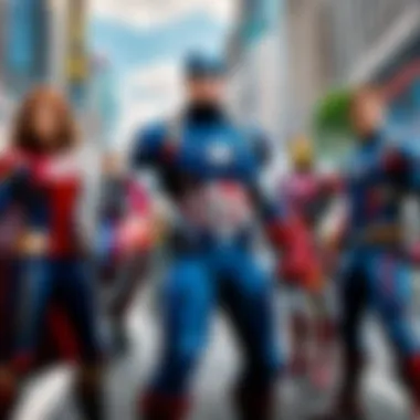 Dynamic Avengers Assemble Dynamic Avengers Assemble Scene